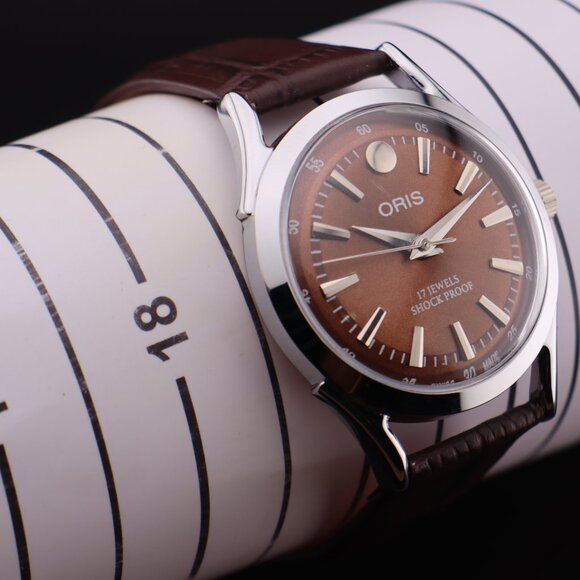 Oris Vintage Swiss 17 Jewels Hand-Wound Mechanical Men's Watch  - FREE SHIPPING - Picture 10 of 12